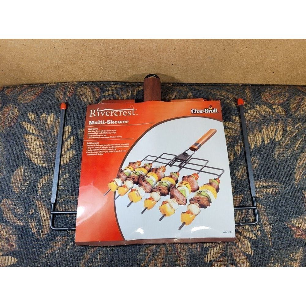 CharBroil Rivercrest Multi-Skewer- NIP